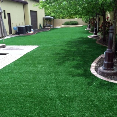 Artificial Grass Apison, Tennessee Landscape Design, Above Ground Swimming Pool