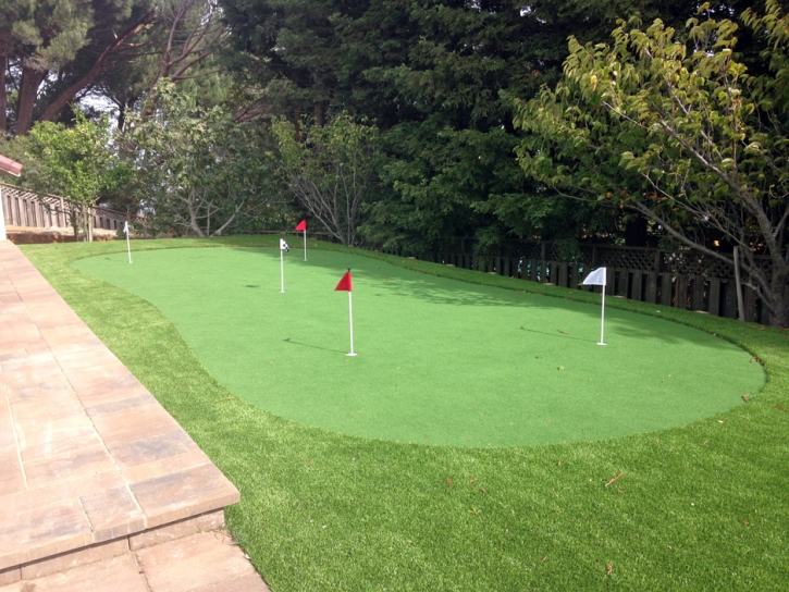 Artificial Grass Carpet Walnut Hill, Tennessee Office Putting Green, Backyard