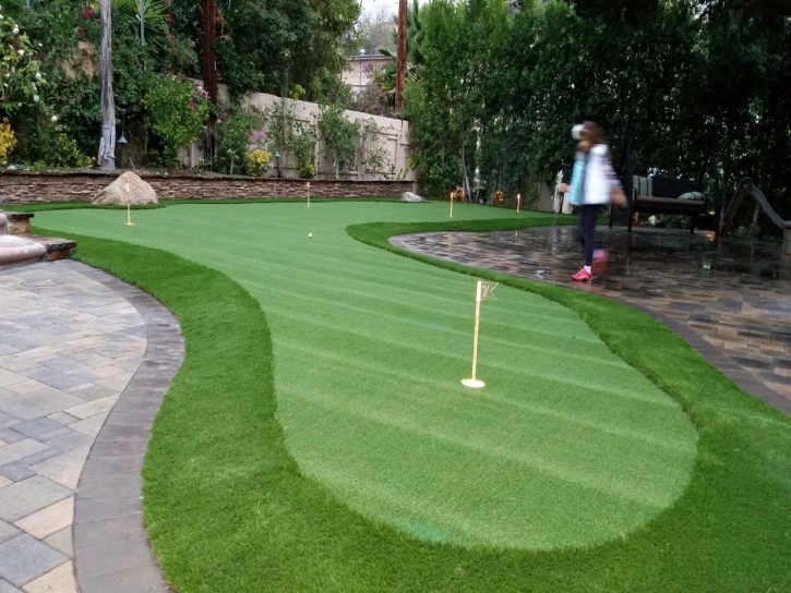 Installing Artificial Grass Decaturville, Tennessee Indoor Putting Greens, Backyard Designs